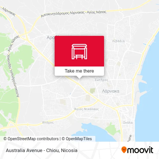 Australia Avenue - Chiou map