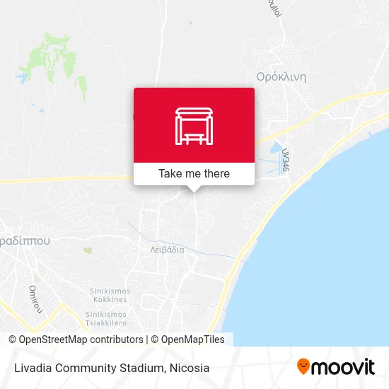 Livadia Community Stadium map