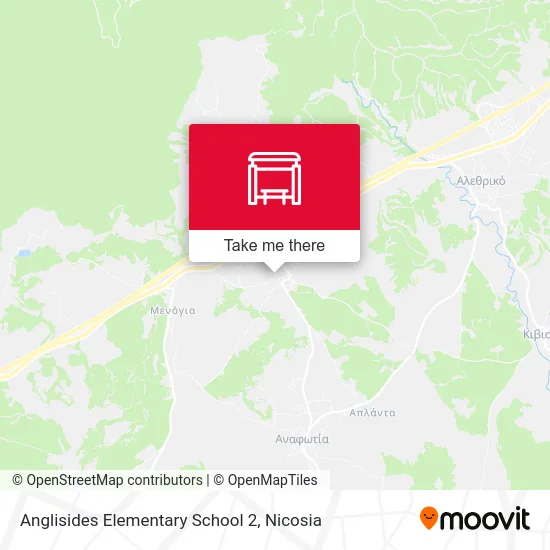 Anglisides Elementary School 2 map