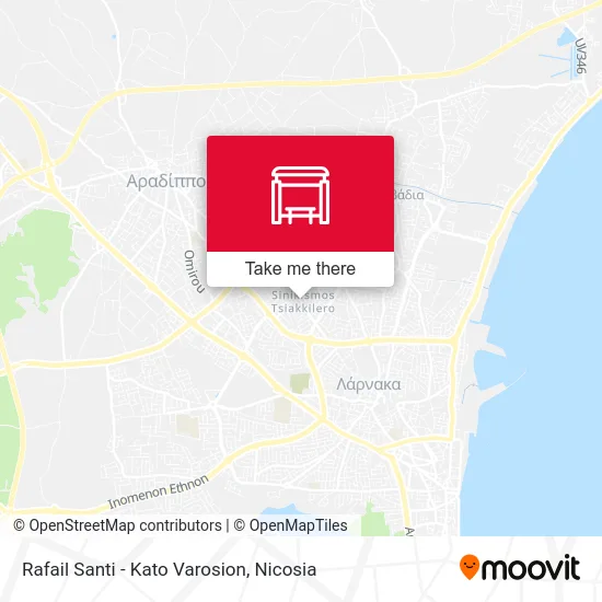 Rafail Santi - Kato Varosia map