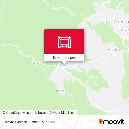 Vavla Comm. Board map
