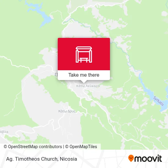 Ag. Timotheos Church map