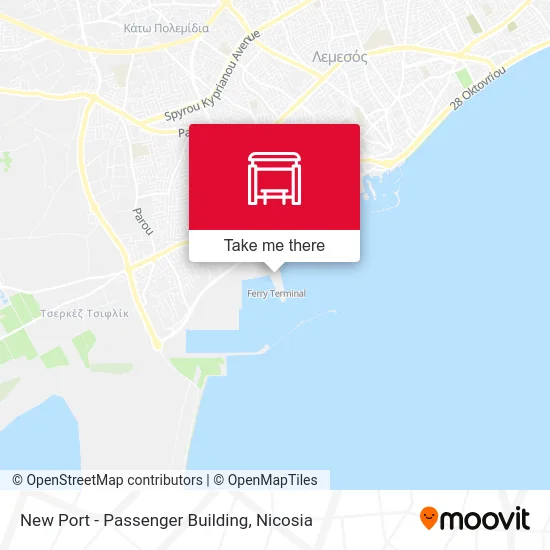 New Port - Passenger Building map