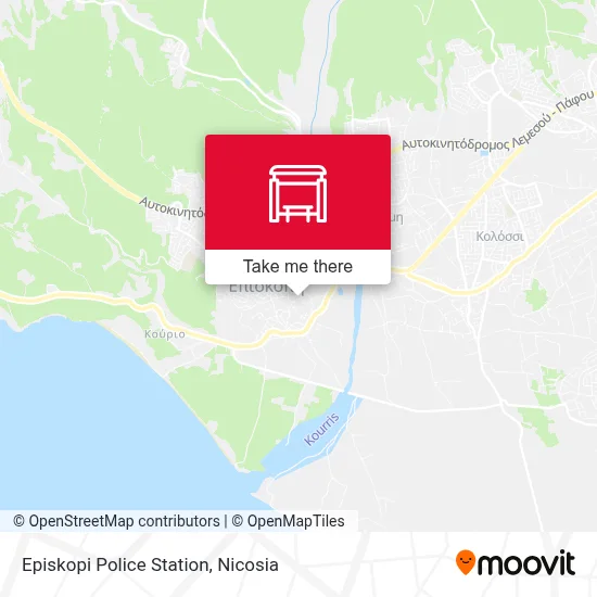Episkopi Police Station map
