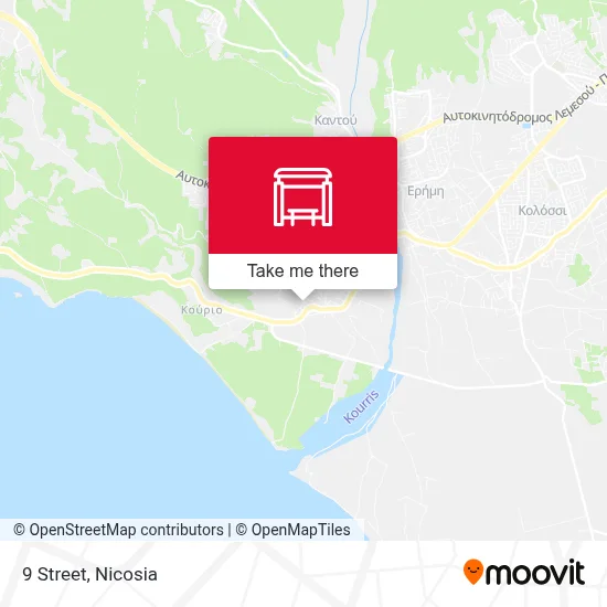 9 Street map