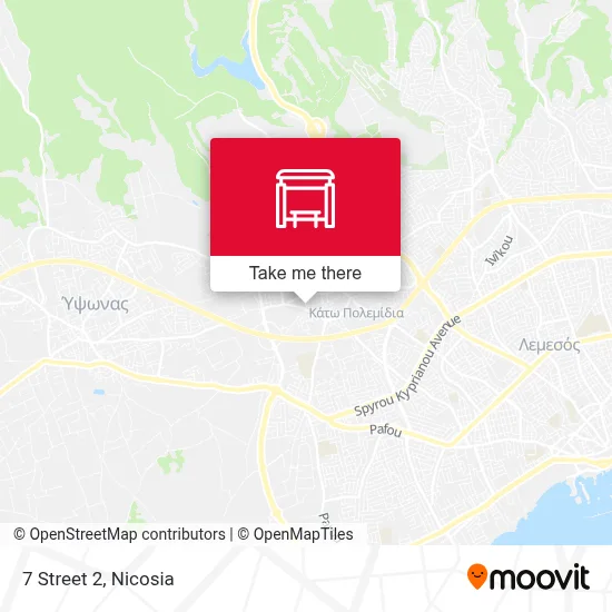 7 Street 2 map