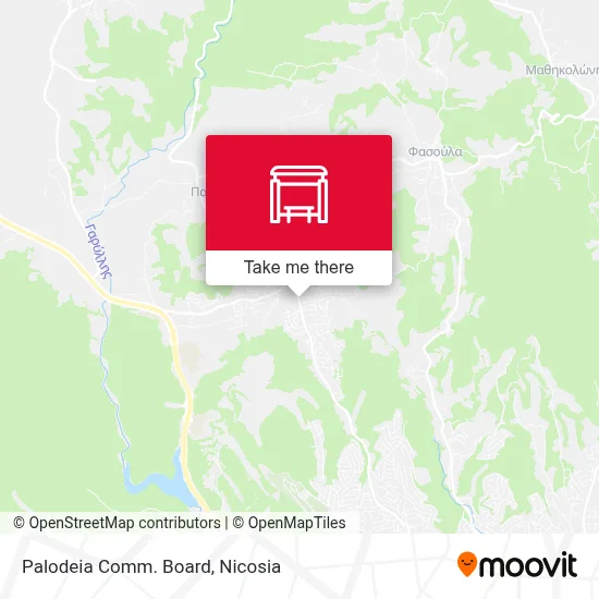 Palodeia Comm. Board map