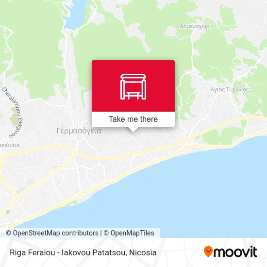 Rigas Feraios - Iakovos Patatsou map