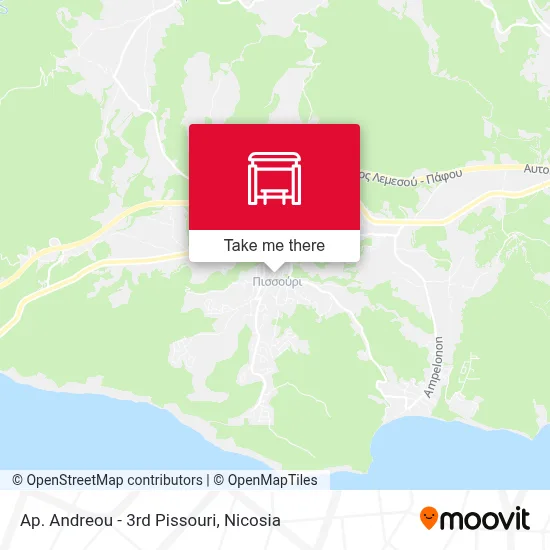Ap. Andreou - 3rd Pissouri map