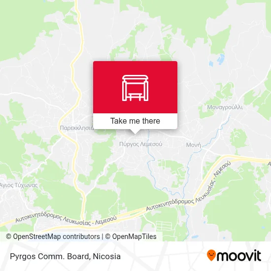 Pyrgos Comm. Board map