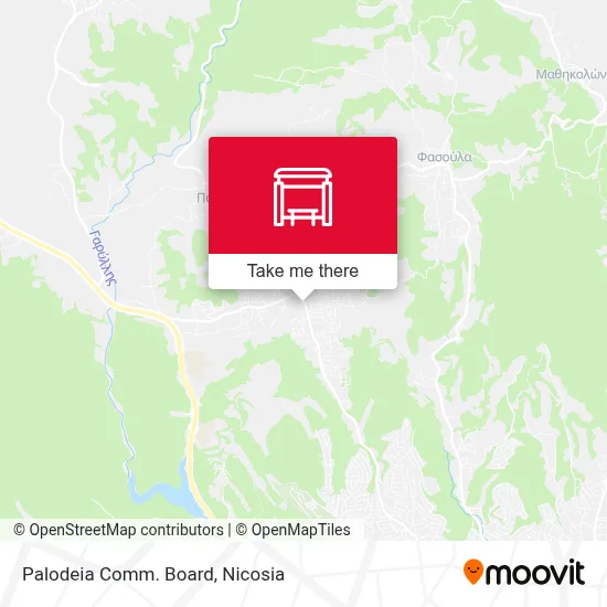 Palodeia Comm. Board map
