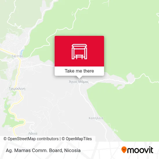 Ag. Mamas Comm. Board map