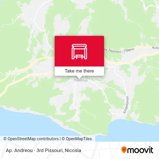 Ap. Andreou - 3rd Pissouri map