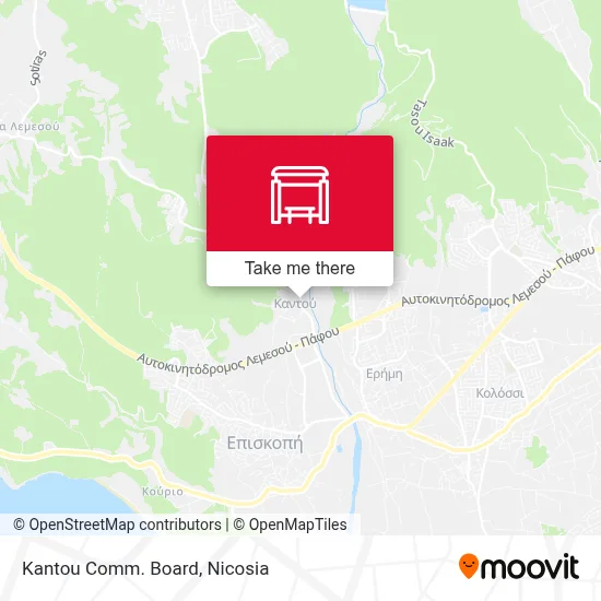 Kantou Comm. Board map