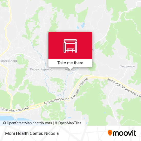 Moni Health Center map