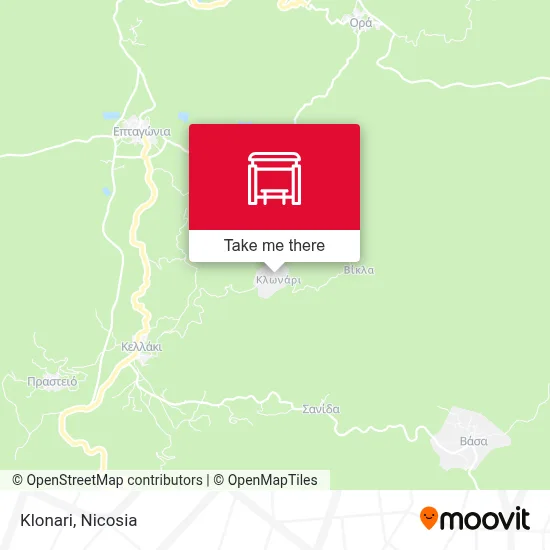 Klonari map