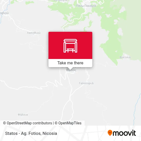 Statos - Ag. Fotios map