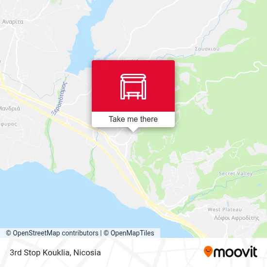 3rd Stop Kouklia map