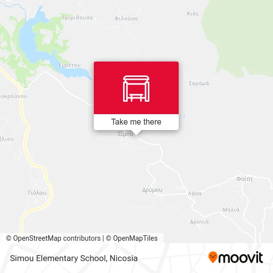 Simou Elementary School map