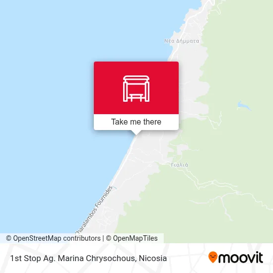1st Stop Ag. Marina Chrysochous map