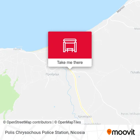 Polis Chrysochous Police Station map
