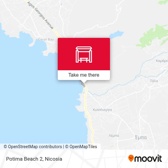 Potima Beach 2 map