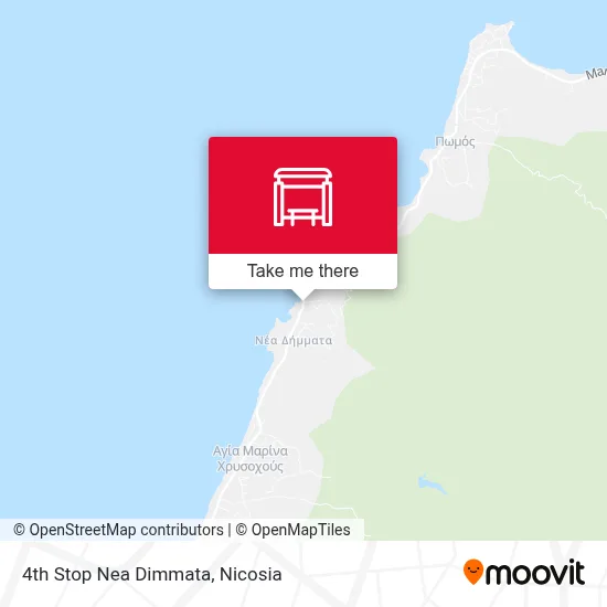 4th Stop Nea Dimmata map