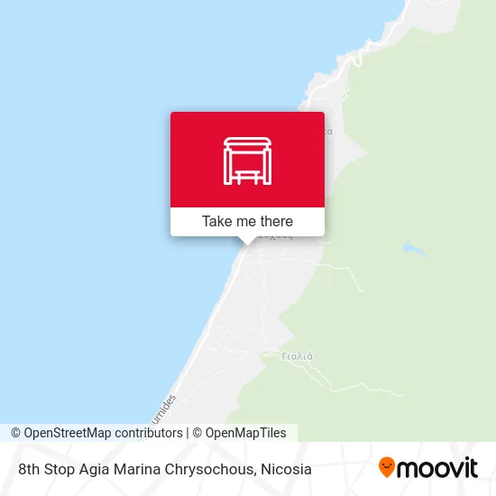 8th Stop Agia Marina Chrysochous map