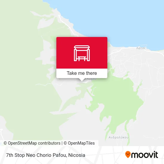 7th Stop Neo Chorio Pafou map