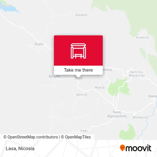 Lasa map