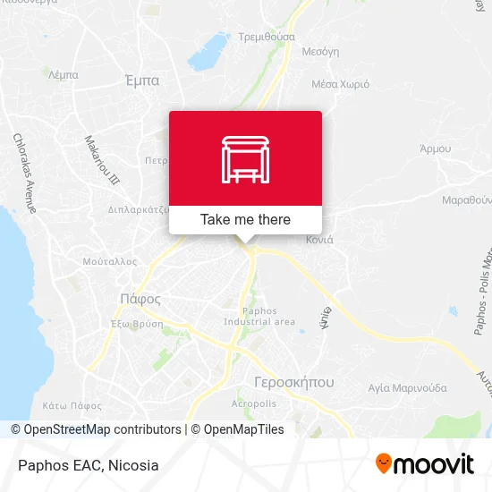 Paphos EAC map