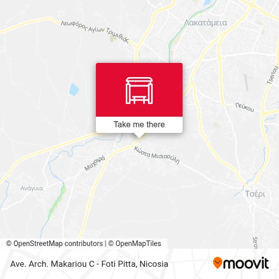 Ave. Arch. Makariou C - Foti Pitta map