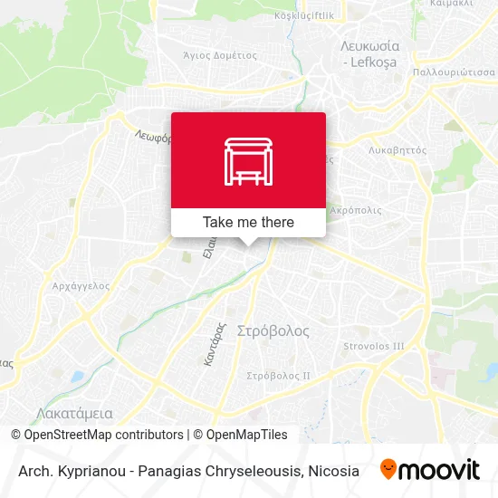 Arch. Kyprianou - Panagias Chryseleousis map
