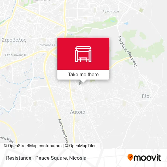 Resistance - Peace Square map