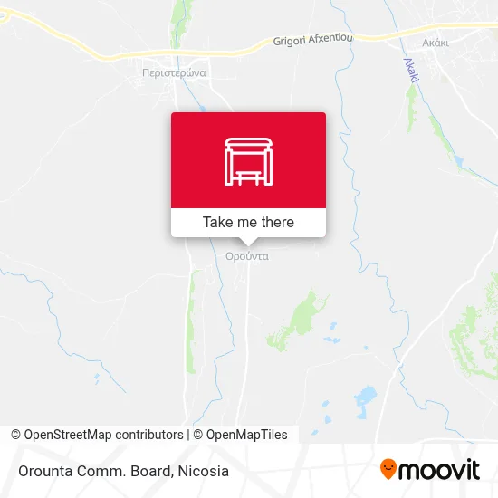 Orounta Comm. Board map
