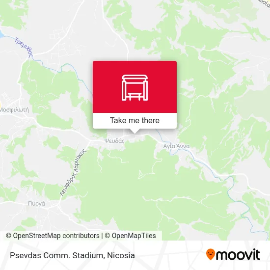 Psevdas Comm. Stadium map