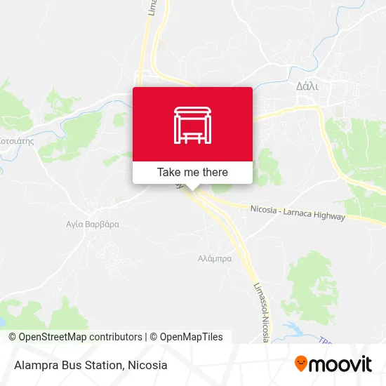 Alampra Bus Station map