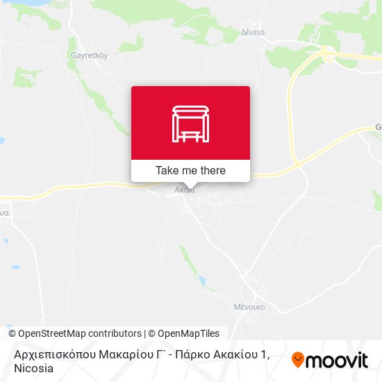 Αρχιεπισκόπου Μακαρίου Γ´ - Πάρκο Ακακίου 1 map