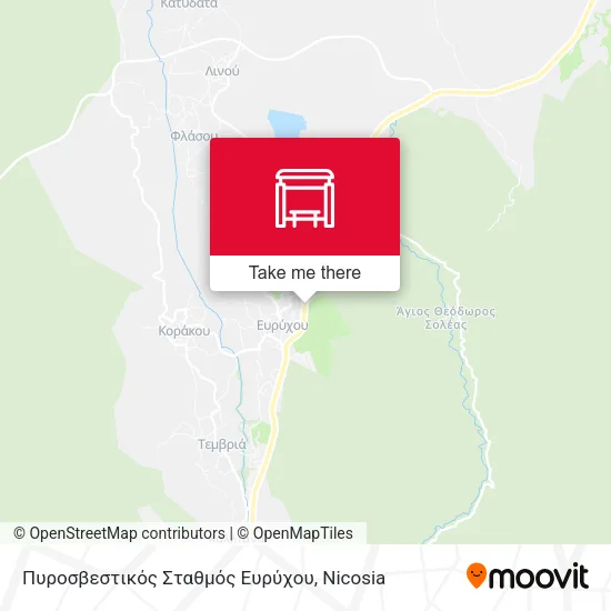 Πυροσβεστικός Σταθμός Ευρύχου map