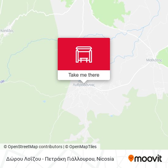 Δώρου Λοΐζου - Πετράκη Γιάλλουρου map