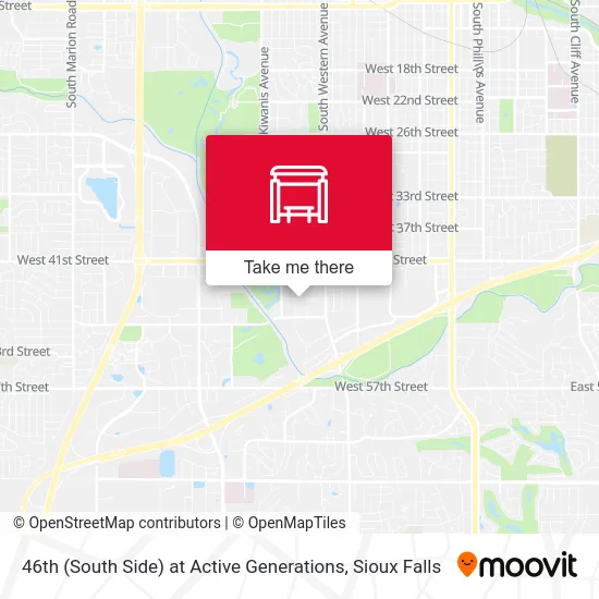 46th (South Side) at Active Generations map