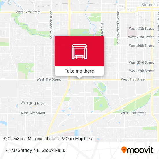 Mapa de 41st/Shirley NE