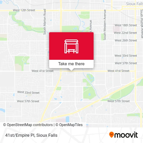 Mapa de 41st/Empire Pl