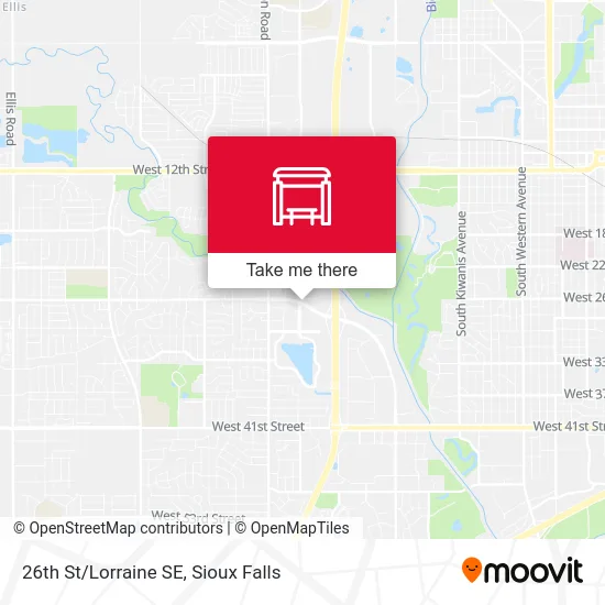 26th St/Lorraine SE map