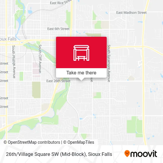 Mapa de 26th / Village Square SW (Mid-Block)