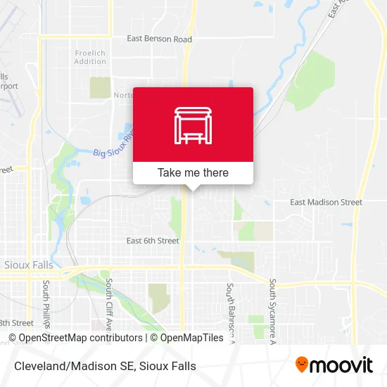 Mapa de Cleveland/Madison SE