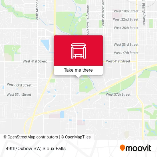 49th/Oxbow SW map