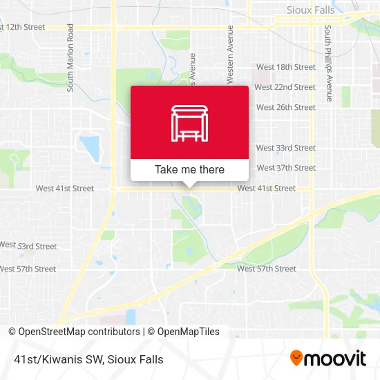 Mapa de 41st/Kiwanis SW