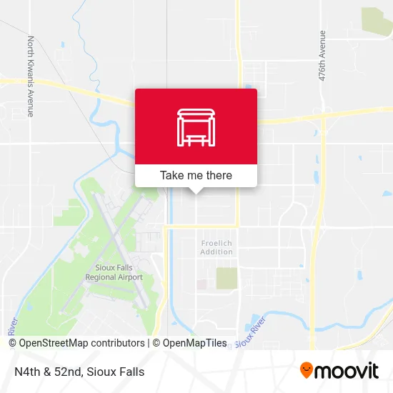 N4th & 52nd map