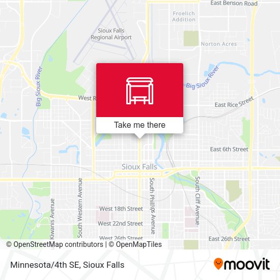 Minnesota/4th SE map